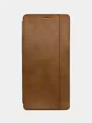 Коричневый чехол-книжка из экокожи для Samsung Galaxy S20, S20FE, S20 Ultra, S20 Plus