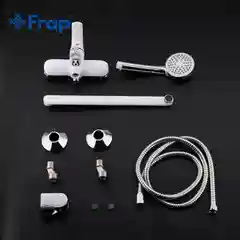 Смеситель для ванны из латуни Frap f2231, с лейкой c поворотным и длинным изливом