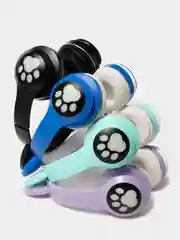 Беспроводные Bluetooth наушники с кошачьими светящимися ушками