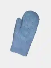 Серый варежки женские