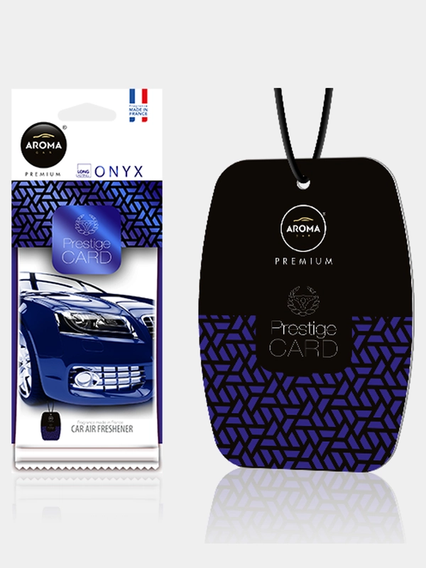 Ароматизатор воздуха Aroma Car PRESTIGE CARD Onyx, подвесной