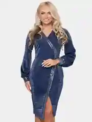 Платье с блеском