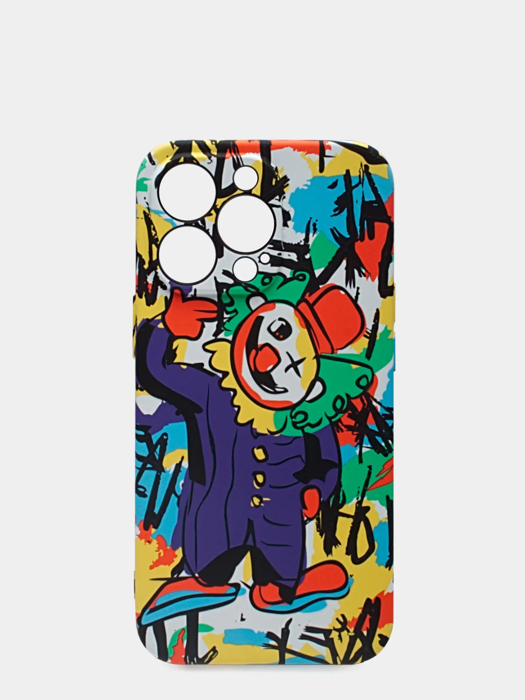 Пурпурный чехол для iPhone 13 Pro (6.1) фосфорный