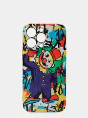 Пурпурный чехол для iPhone 13 Pro (6.1) фосфорный