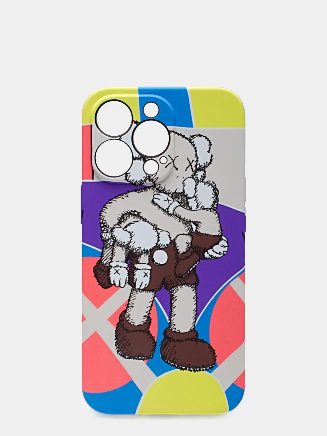 Желтый чехол для iPhone 13 Pro (6.1) фосфорный