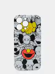 Белый чехол для iPhone 13 Pro (6.1) фосфорный