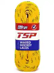 Белый шнурки хоккейные с пропиткой TSP WAXED HOCKEY LACES