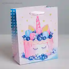 Пакет подарочный Sweet, ламинированный, вертикальный