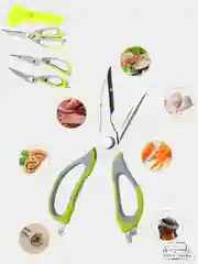 Ножницы кухонные с футляром многофункциональные