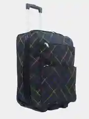 Черный чемодан текстильный Kartex