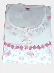 Конфетный ночная сорочка, хлопок, большие размеры