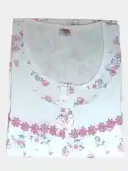 Кораллово-розовый ночная сорочка, хлопок, большие размеры
