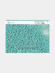 Бирюзовый чешский бисер Preciosa 10/0, Natural opaque (10, 50 грамм)