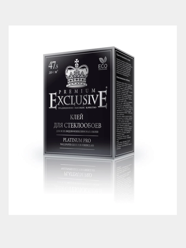 Обойный клей Exclusive Premium для стеклообоев и обоев на флиз.основе, 250гр, до 47,5кв.м