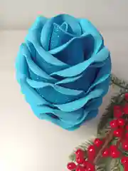 Синий новогодняя игрушка шишка коробка для конфет для интерьера
