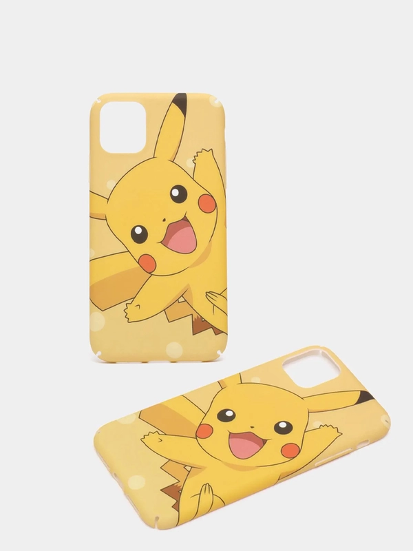 Чехол силиконовый Pockemon для iPhone 6, 6s, 7, 8 Plus, X, Xs, XR, 11 Pro Max