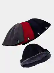 Зимняя шапка утепленная