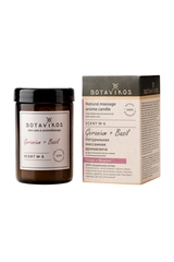 Аромасвеча Scent № 6. Герань + Базилик Botavikos, 90 г