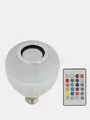 ULI-Q340 8W/RGB/E27 WHITE Светодиодный светильник Диско, с динамиком и Bluetooth