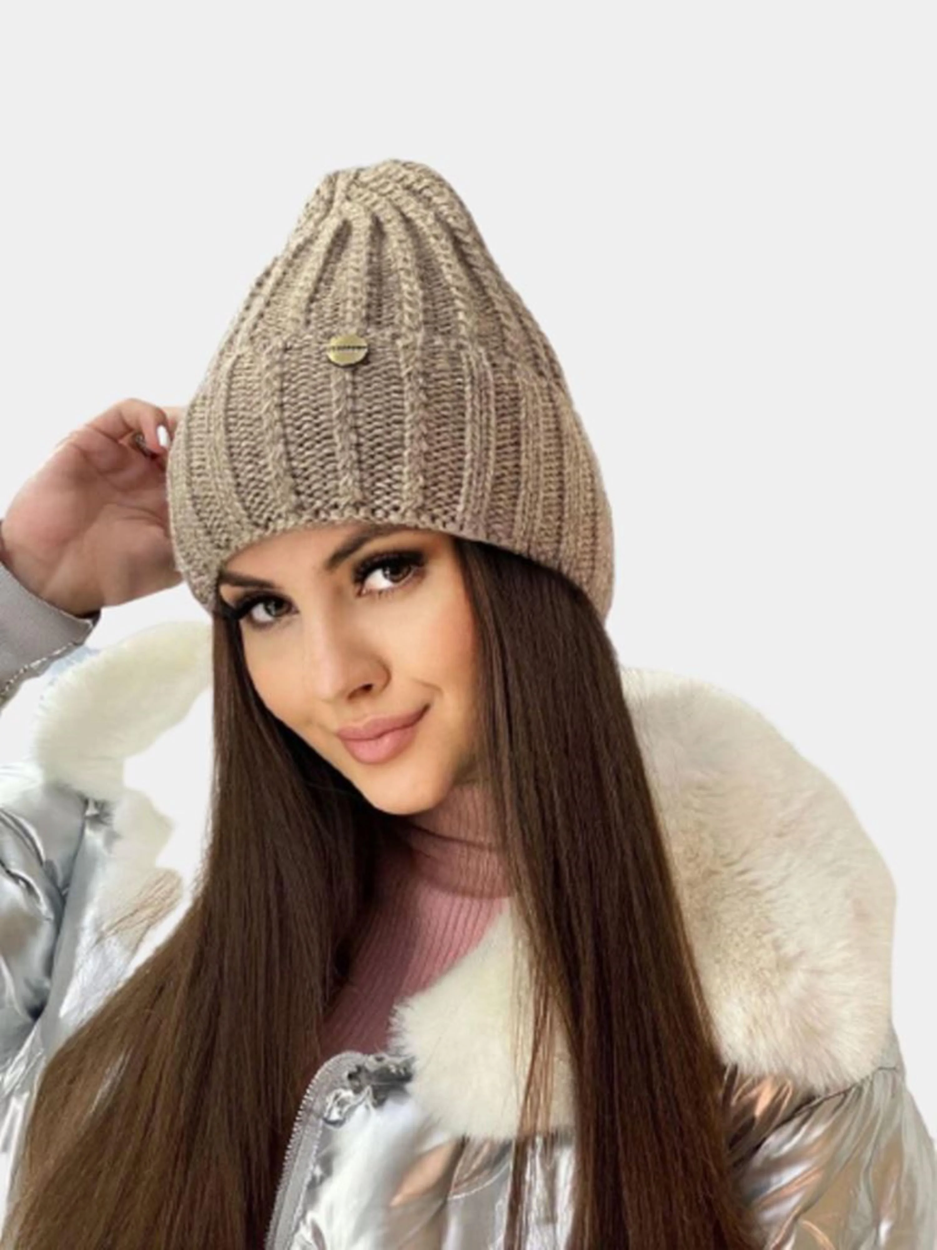 Шапка женская на флисе