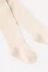 Белый колготки мальчик/девочка хлопковые, трикотажные