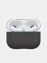 Угольный силиконовый чехол для наушников AirPods Pro