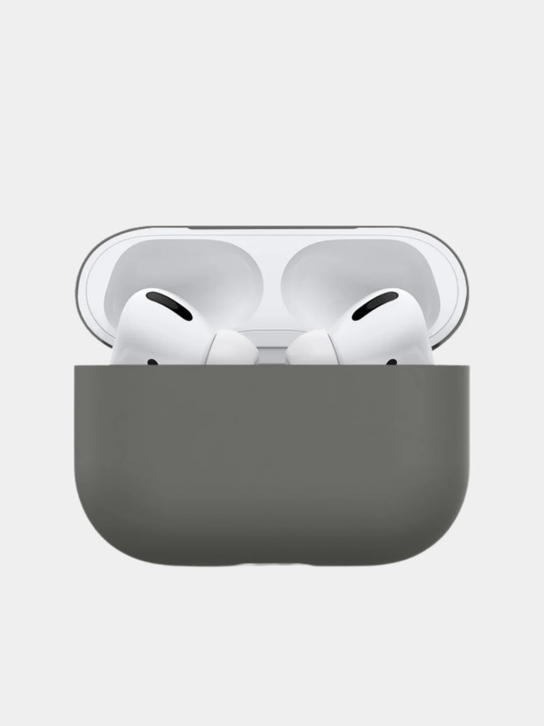 Оливковый силиконовый чехол для наушников AirPods Pro
