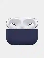 Синий силиконовый чехол для наушников AirPods Pro