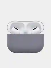 Хром силиконовый чехол для наушников AirPods Pro