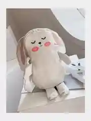Белый детский рюкзак заяц