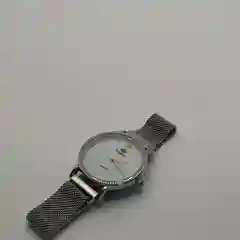 Серебряный женские кварцевые часы