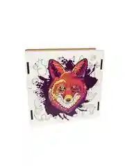 Деревянный фигурный пазл Feelwood "Лиса", 30 х 22 см, 99 деталей