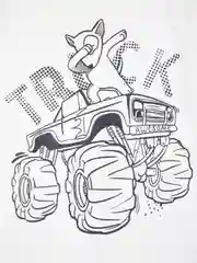 Прозрачный раскраска футболка для мальчика LOKKI, 2110-070, Белый
