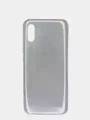 Серый металлик чехол для Xiaomi Redmi 9A (Сяоми Редми 9А), блестящий