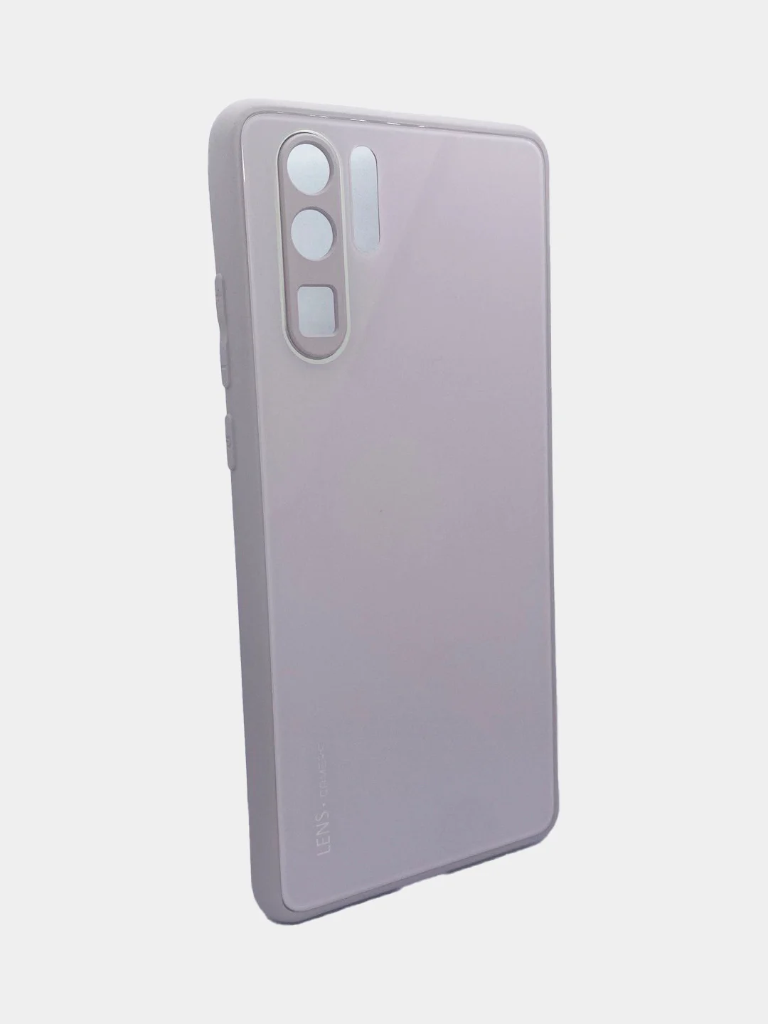 Лавандовый чехол для Huawei P30 / P30 Pro стеклянный