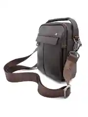 Коричневый сумка мужская из искусственной кожи Pellecon