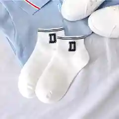 Белый носки женские с буквами
