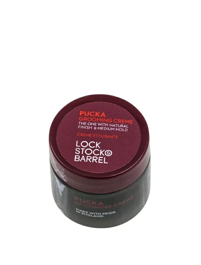 LS&B PUCKA GROOMING CREME крем для укладки тонких и кудрявых волос / Lock Stock & Barrel