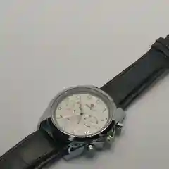 Серебряный мужские кварцевые часы