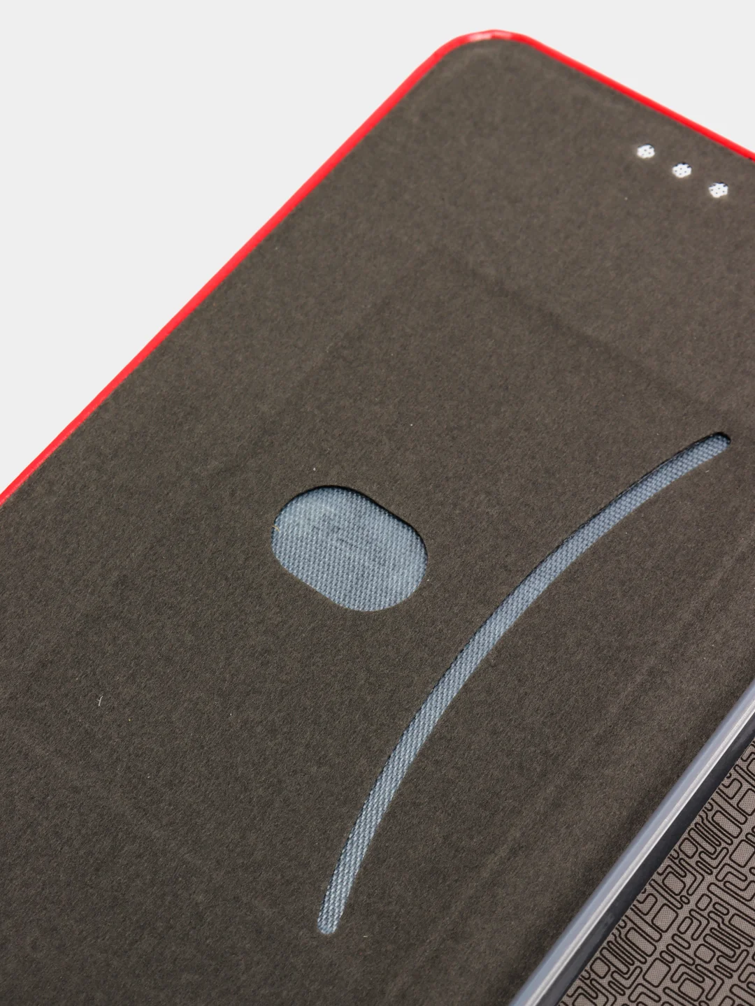 Красный чехол-книжка для Realme C21 / C21Y