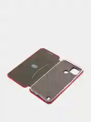 Красный чехол-книжка для Realme C21 / C21Y