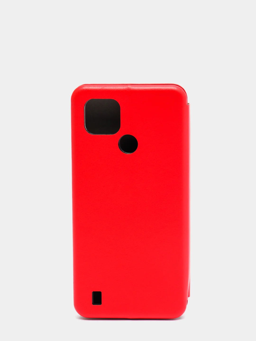 Красный чехол-книжка для Realme C21 / C21Y