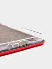 Красный чехол-книжка для Realme C21 / C21Y