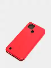 Красный чехол-книжка для Realme C21 / C21Y