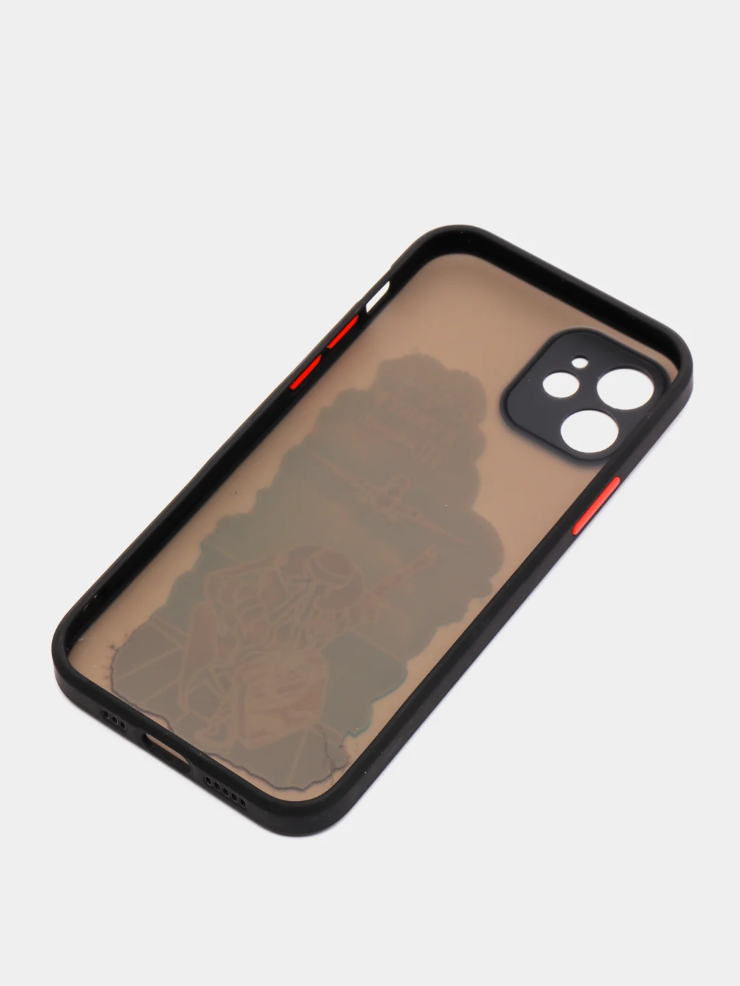 Голубой чехол для iPhone 7/8/SE,XR,XS Max,11 Pro Max,12, 12 Pro Max с бортиками и с защитой камеры