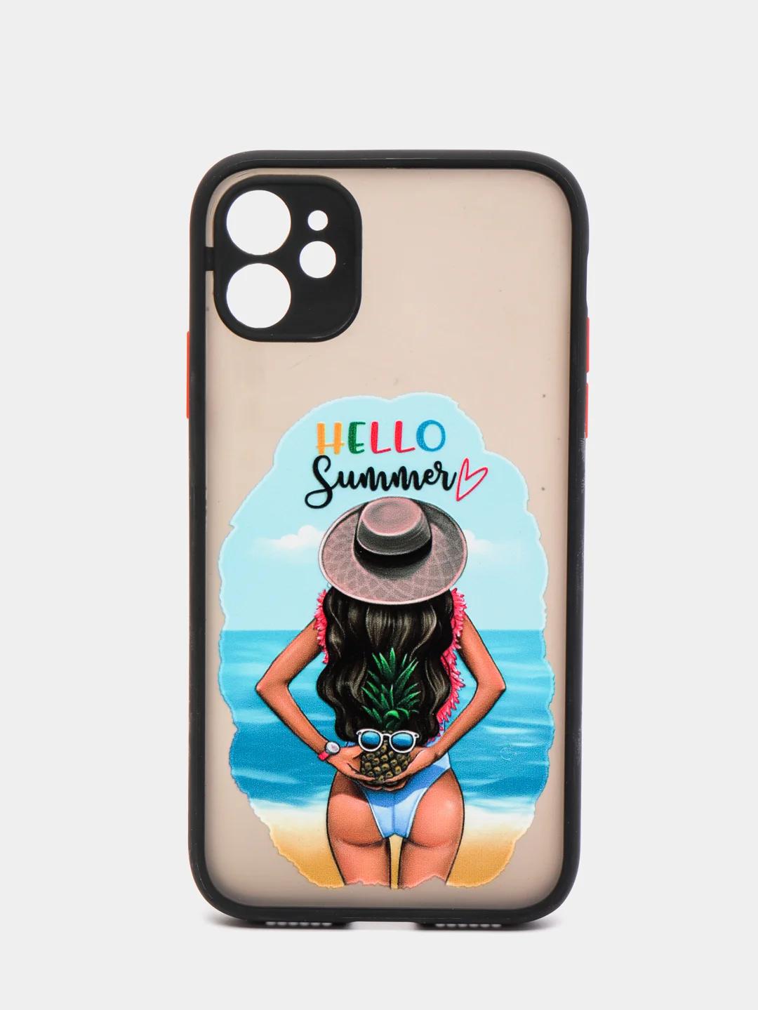 Желтый чехол для iPhone 7/8/SE,XR,XS Max,11 Pro Max,12, 12 Pro Max с бортиками и с защитой камеры
