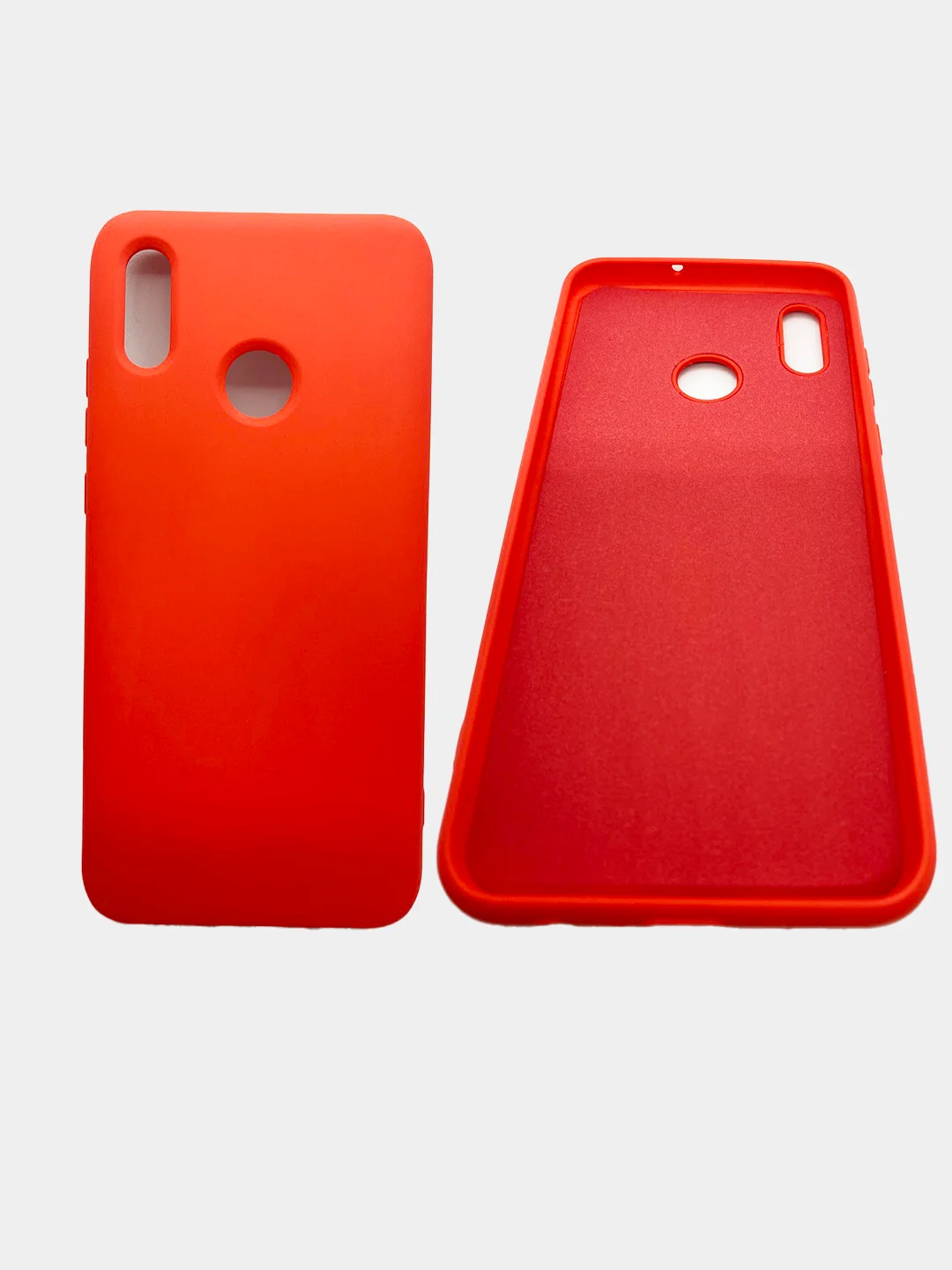 Красный чехол для Honor Psmart 2019/10 Lite, 8S/Y5 2019, 8A/Y62019, 7A Pro/7C/Y6 2018, бархат