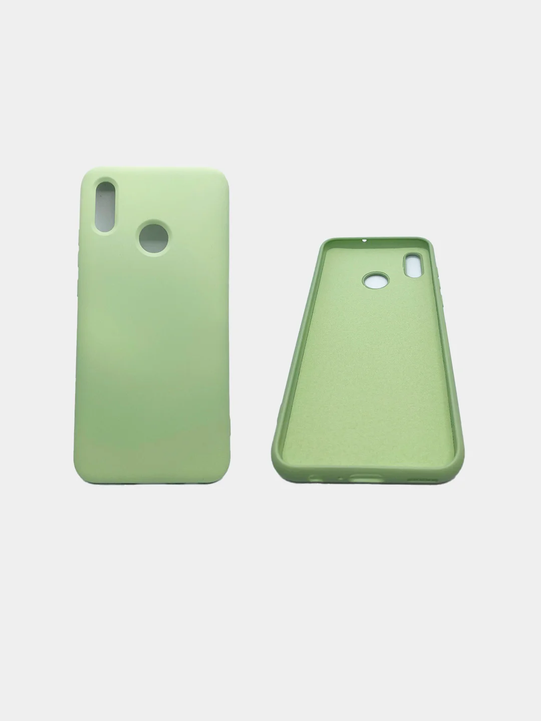 Лайм чехол для Honor Psmart 2019/10 Lite, 8S/Y5 2019, 8A/Y62019, 7A Pro/7C/Y6 2018, бархат