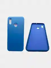 Синий меланж чехол для Honor Psmart 2019/10 Lite, 8S/Y5 2019, 8A/Y62019, 7A Pro/7C/Y6 2018, бархат