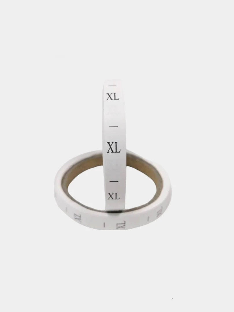 Размерник для одежды S. L. M. XL (в рулоне 260шт)